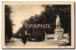 Deutschland - Germany - Germany - Berlin Lieges Allee - Old Postcard