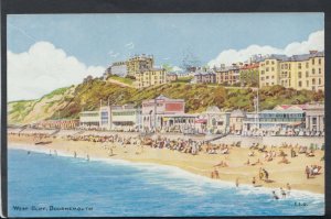 Dorset Postcard - West Cliff, Bournemouth     RS13150