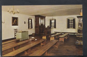 America Postcard - Saal, Old Salem, Winston-Salem, North Carolina RS20143