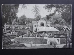 Ceylon: Kandy HOTEL SUISSE - Old Postcard