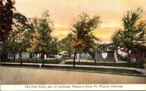 Indiana Fort Wayne Old Fort Park Site Of Anthony Wayne's Fort