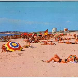 c1970s Fremantle, W.A. Australia Port Beach Sandy Shore Scene Chrome 4x6 PC M26