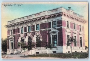 Mitchell South Dakota SD Postcard US Post Office Exterior Building c1910 Vintage