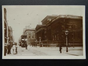 Manchester ART GALLERY c1909 RP Postcard by Grosvenor