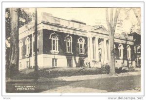 Exterior,Public Library,Bristol,Connecticut,PU-00-10s