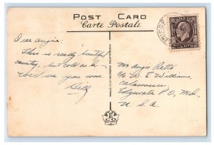 c1940s Three Color Camps St. Come Beauce Quebec Canada Posted Postcard