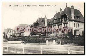 Postcard Old Fleurie Deauville Beach Villas Group