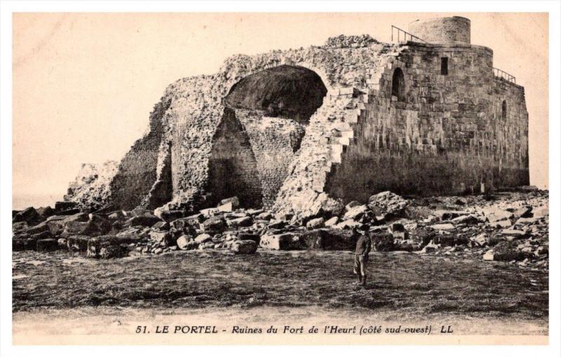 Le Portel  ruines de Fort de l'heurt