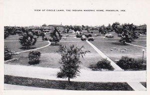 Indiana Franklin View Of Circle Lawn The Indiana Masonic Home