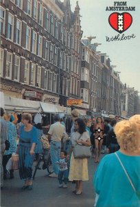 From Amsterdam with love risque naturism atypic format postcard