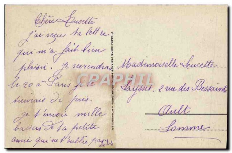 Old Postcard Houlgate Le Moulin Landry