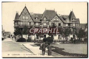 Old Postcard Cabourg The Normandy Hotel