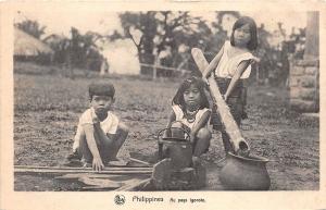 B85015 au pays igorote children types folklore  philippines filipine