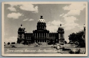 Postcard RPPC c1951 Des Moines IA State Capitol Building Iowa State Capitol