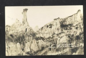 RPPC HELL'S HALF ACRE WYOMING THE SENTINAL VINTAGE REAL PHOTO POSTCARD