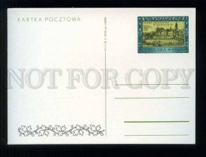 273941 POLAND 1972 year Warszawa castle postal card
