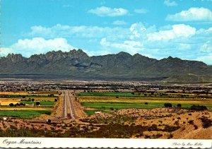 New Mexico Las Cruces Organ Mountain Panoramic View