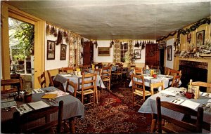 Vtg Mason New Hampshire NH Pickity Place Restaurant Dining Room 1980s Postcard