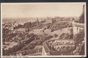 Scotland Postcard - Edinburgh From The Castle      RS9352