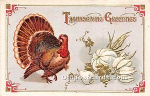 Thanksgiving Greetings Postal Used Unknown 