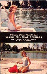 Florida Venice Warm Mineral Springs Health Spa 1962