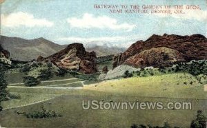 Gateway to Garden of the Gods - Denver, Colorado CO  