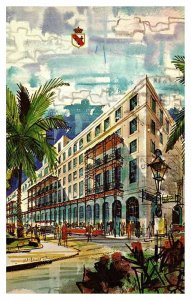 Postcard HOTEL SCENE New Orleans Louisiana LA AR0373