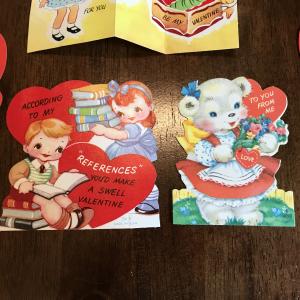 10 Kiddie Valentines - Cute Animals, Uncle Sam, Clown, Clock, Children, Giraffe