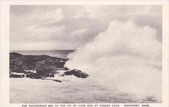 Massachusetts Rockford Thundering Sea At Cape Ann Albertype