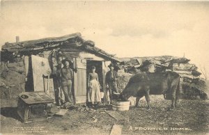 Postcard C-1910 Kansas Arkansas Frontier Rural life Cornish KS24-1782