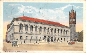 Public Library in Boston, Massachusetts