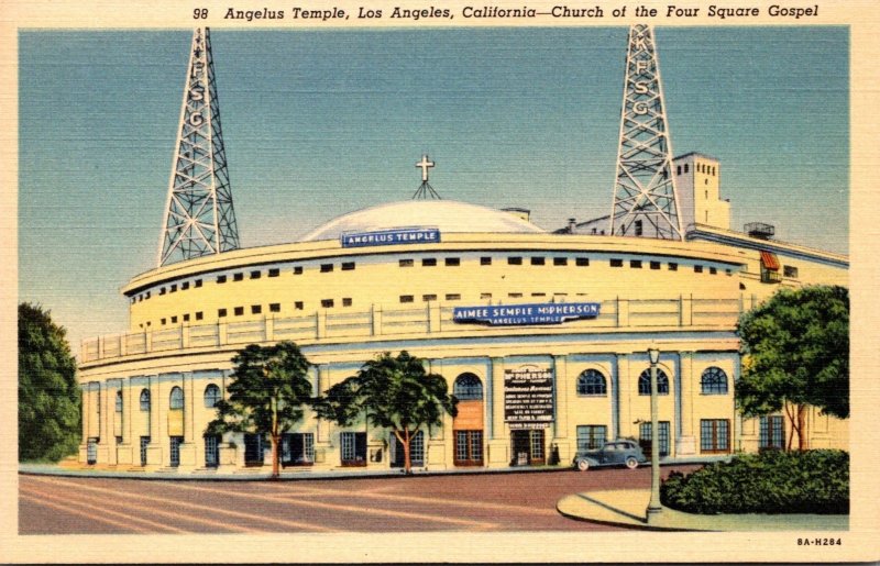 California Los Angeles The Angelus Temple