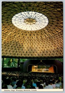 Rainbow Stage, Kildonan Park, Winnipeg, Manitoba, Chrome Postcard