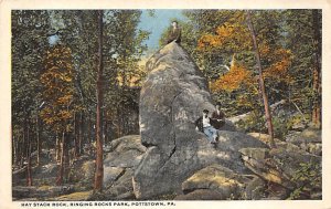 Hay Stack Rock, Ringing Rocks Park Pottstown, Pennsylvania PA