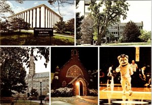 Washington, DC ~ GEORGETOWN UNIVERSITY  Law Center~Chapel~Mascot  4X6 Postcard