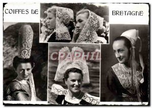 Postcard Modern Caps De Bretagne Folklore