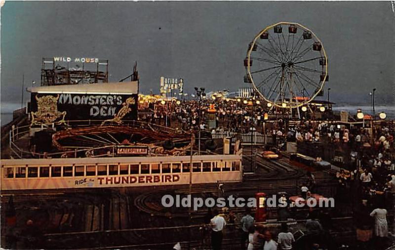 Marine Pier Wildwood by the Sea, New Jersey, NJ, USA 1967 