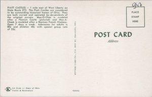USA Mac-O-Chee Castle West Liberty Ohio Chrome Postcard 03.18 