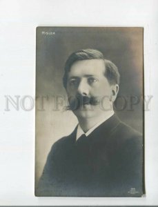 472420 Edouard RISLER French pianist Vintage postcard GERSCHEL PHOTO