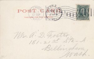 1909, Tucson, AZ Territory to Bellingham, WA (23833)