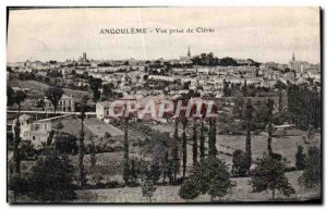 Angouleme - View from Clerac - Old Postcard