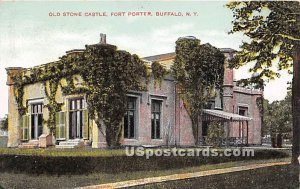 Old Stone Castle, Fort Porter - Buffalo, New York NY Postcard