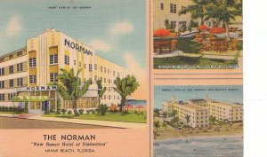 Postcard The Norman Miami Beach FL