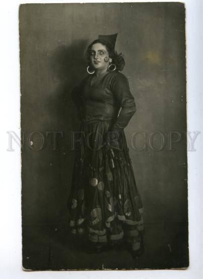 151246 MUKHTAROVA Russia OPERA Singer CARMEN Vintage PHOTO