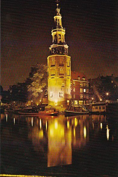 Netherlands Amsterdam Holland Montelbaan Tower