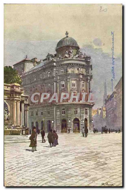 Old Postcard Wien