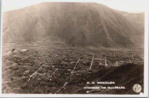 Mexico Mexicano Ombres De Maltrata Vintage RPPC C204