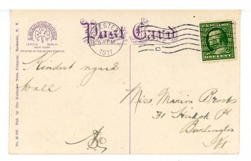 NY - Rochester. Hotel Rochester Lobby