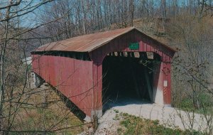 Bainbridge, Putnam County IN, Indiana - Pine Bluff Covered Bridge