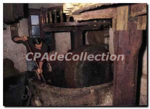 Postcard Charm And Colors Of Corsica Balagne Feliceto Mill Grinding Of Olives